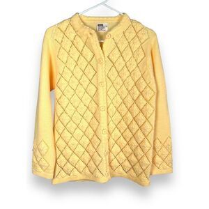 Vintage 1970’s Montgomery Ward Cardigan Floral Grandmacore